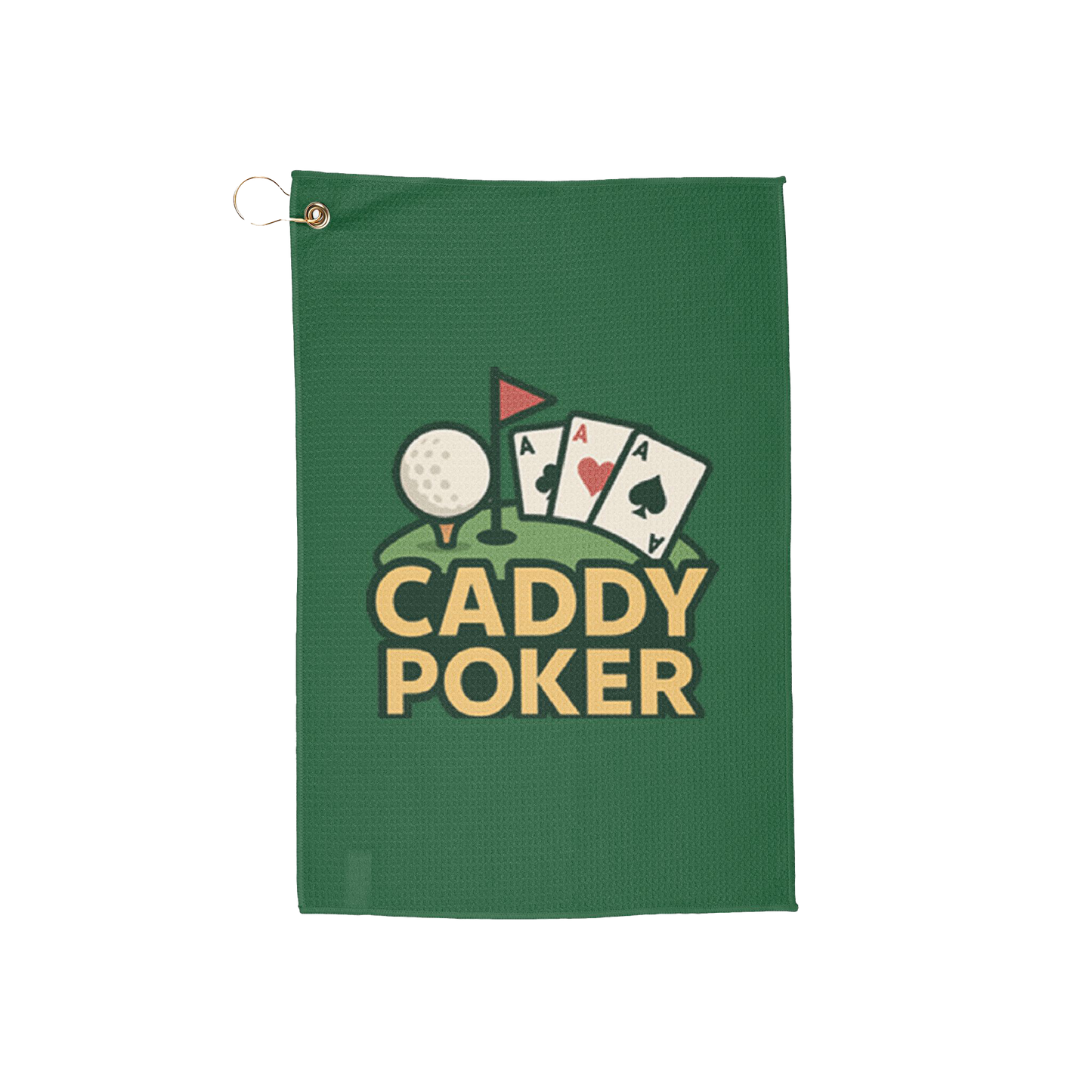 Caddy Poker Golf Towel