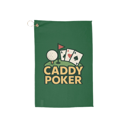 Caddy Poker Golf Towel