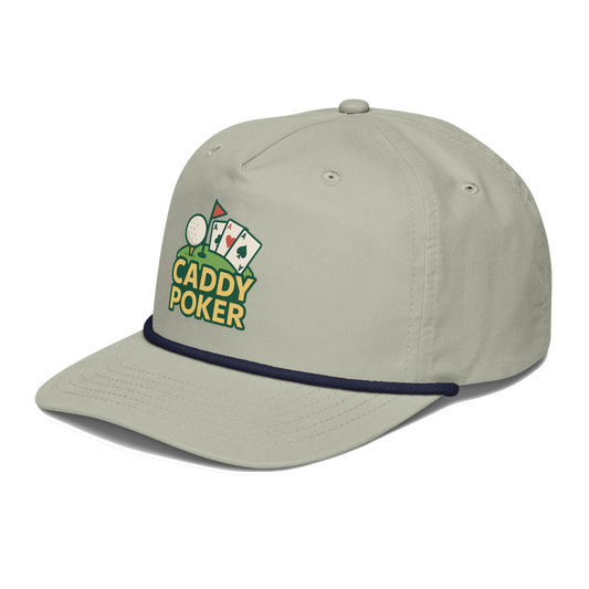 Caddy Poker Golf Rope Cap